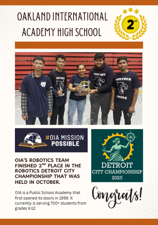 OIA Robotics Nov 2025